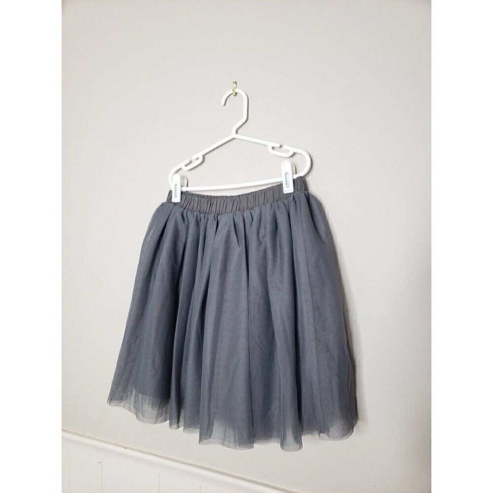 PRIMARY Grey Tulle Skirt